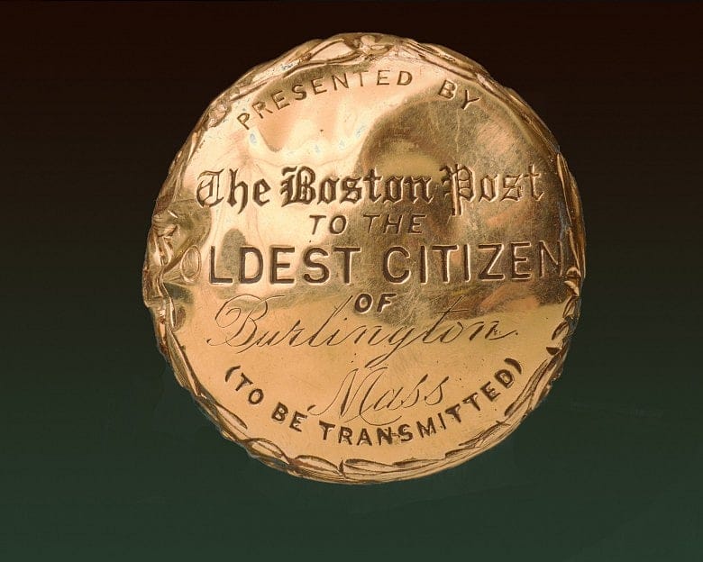 Boston Post cane tradition continues today
