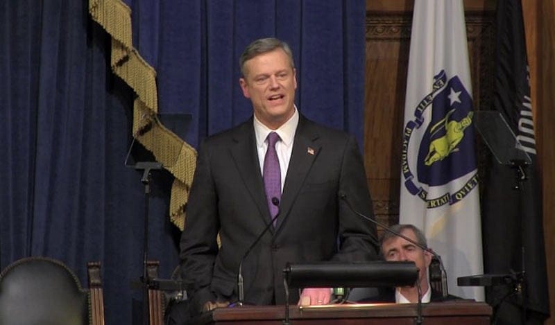 Baker calls again for charter expansion, opioid abuse solution