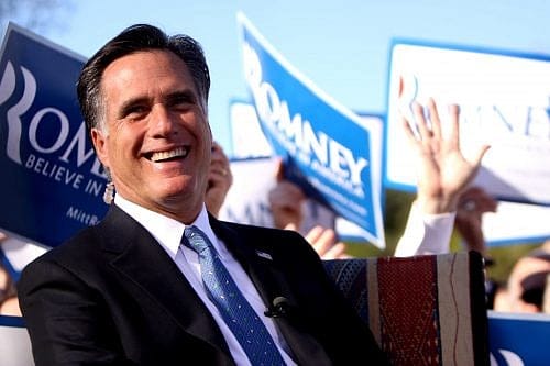 Romney takes aim at Trump over taxes, The Donald fires back