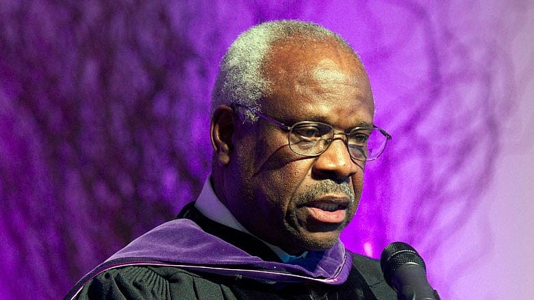 Smithsonian now mentions Clarence Thomas, but only in Anita Hill footnote
