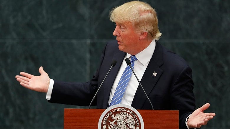 For Donald Trump, a day of political whiplash on immigration