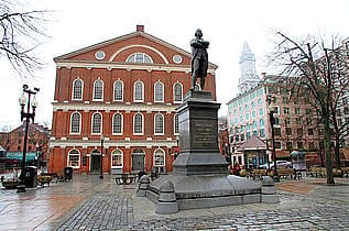 Slave Auction Artwork Outside Faneuil Hall Not Enough for Activists Who Want ‘Faneuil’ Removed