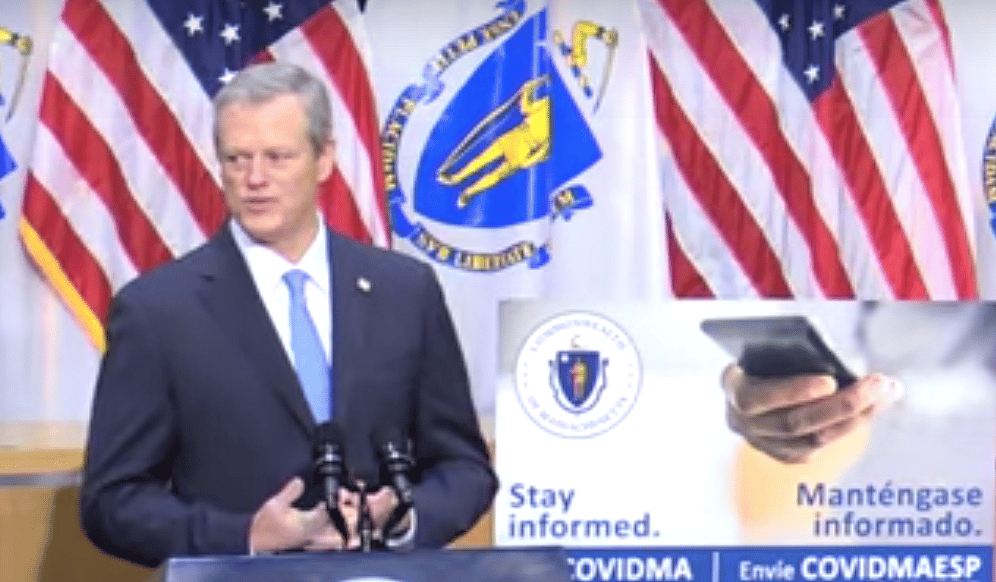 Charlie Baker Declines To Make An Endorsement In Fourth Congressional District Race Between Democrat Jake Auchincloss and Fellow Republican Julie Hall