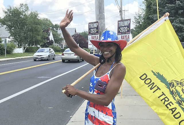 Rayla Campbell Holds First Official Campaign Event In Randolph