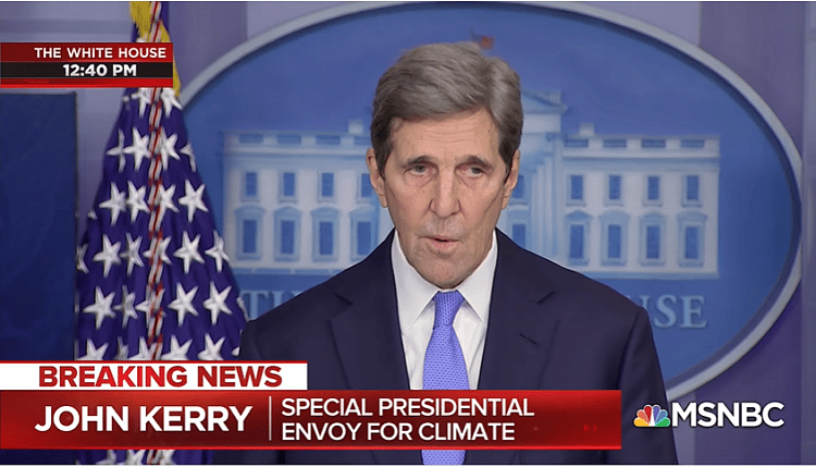 John Kerry: Capitalism, Not Government, Likely to Lead Shift to Green Economy