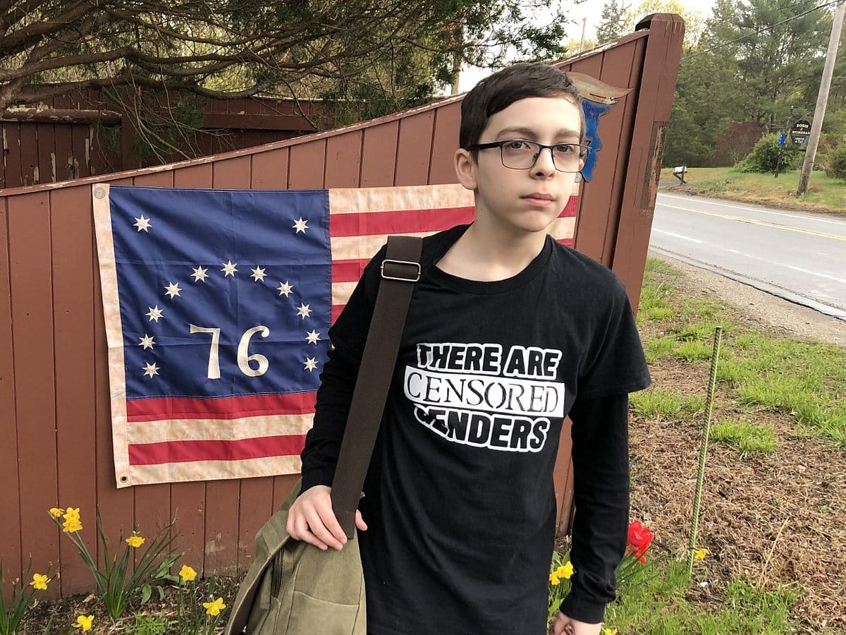 Sixth-Grader Goes One-for-Three In Gender-Ideology T-Shirts In Middleborough Middle School