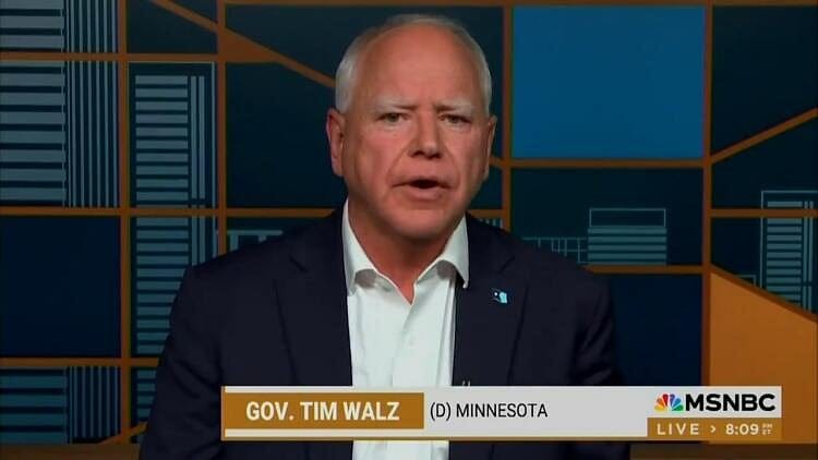 Tim Walz Attending Campaign Fund-Raiser In Newport Next Week