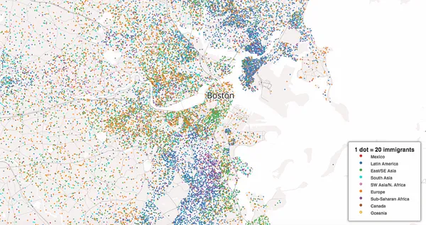 Interactive maps pinpoint Boston’s immigrant enclaves