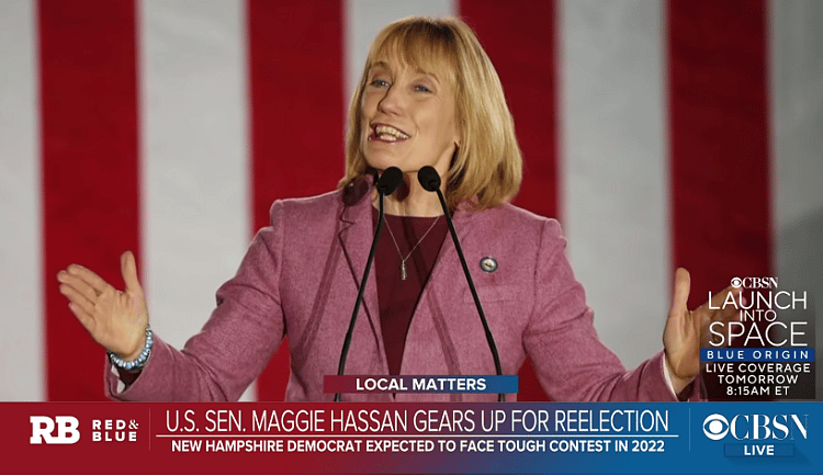 Maggie Hassan Leads U.S. Senate Poll By Double Digits
