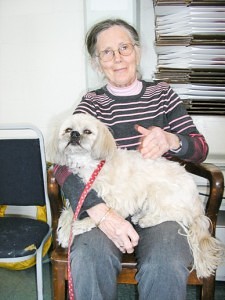 Harriet Koch and her dog Tembi (Courtesy of Petpals)
