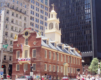 Old State House on the Freedom Trail (Wikimedia)