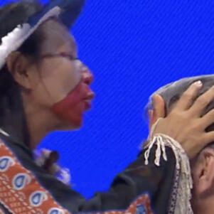 The Shaman Chanting at Davos:  The End of Western Civilization